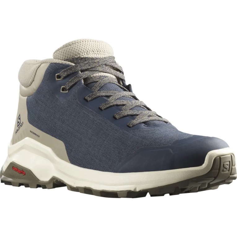 Navy / Khaki Salomon X Reveal Chukka CSWP Men's Winter Boots | PH 30976Q